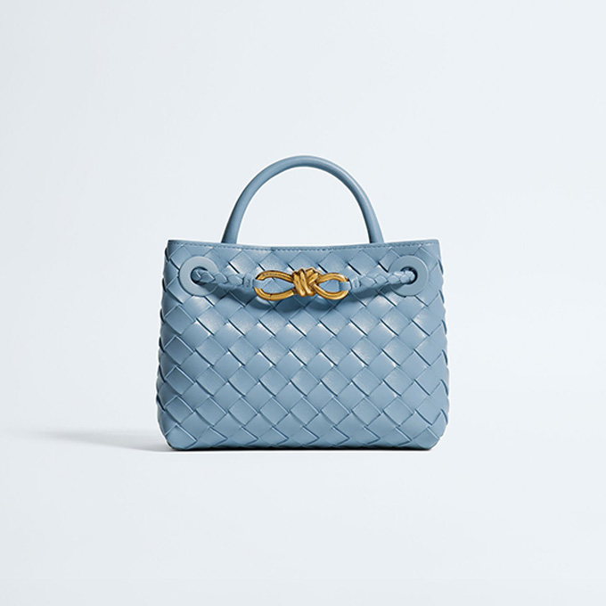 bottega veneta mini andiamo woven tote bag #874957